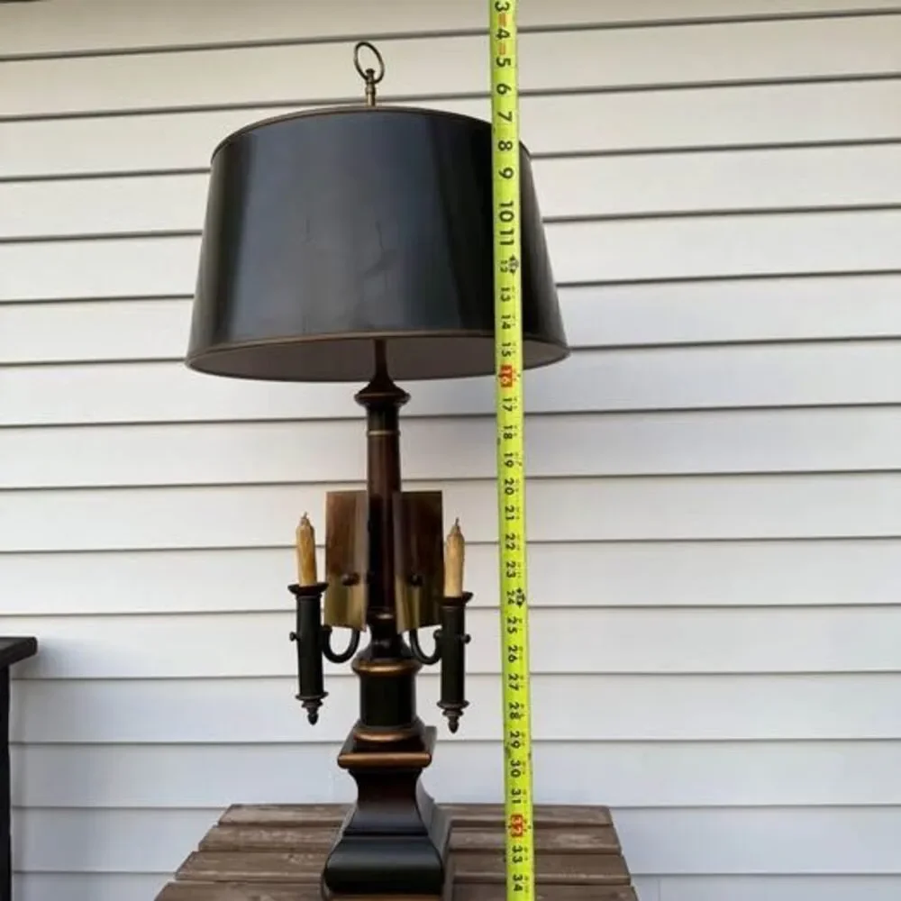 Frederick Cooper Table Lamp Adjustable Candlesticks